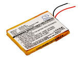 Battery for iRiver 1LP8WHT 8D05N13849 3.7V Li-Polymer 750mAh
