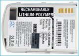 Battery for CyberBank POZ X301 SP70A 3.7V Li-Polymer 2400mAh / 8.88Wh