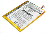 Battery for INSIGNIA NS-4V17B 7F18F18 3.7V Li-Polymer 450mAh