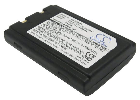 Battery for Symbol PPT8846-R3BZ00WW 21-58236-01, CA50601-1000, DT-5023BAT, DT-50