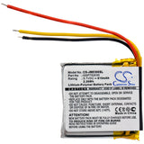 Battery for JBL E45BT GSP753030 3.7V Li-Polymer 610mAh / 2.26Wh