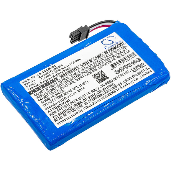 Battery for JDSU Smart OTDR 4-JS001P, 636395 7.4V Li-Polymer 5000mAh / 37.00Wh