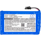 Battery for JDSU E100AS 4-JS001P, 636395 7.4V Li-Polymer 5000mAh / 37.00Wh