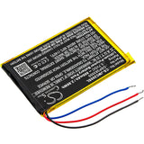 Battery for JBL CLIP2BLKAM GSP383555 3.7V Li-Polymer 800mAh / 2.96Wh