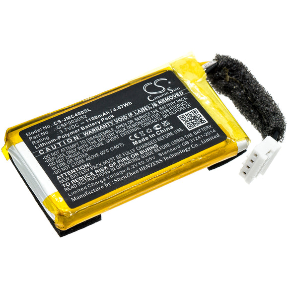 Battery for JBL Clip 4 GSP903052 3.7V Li-Polymer 1100mAh / 4.07Wh