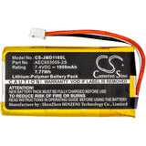 Battery for JBL Flip 1 AEC653055-2S 7.4V Li-Polymer 1050mAh / 7.77Wh
