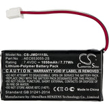 Battery for JBL Flip AEC653055-2S 7.4V Li-Polymer 1050mAh / 7.77Wh