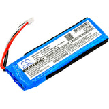 Battery for JBL JBLFLIP3GRAY GSP872693, P763098 03 3.7V Li-Polymer 3000mAh / 11.