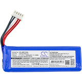 Battery for JBL Flip 4 GSP872693 01 3.7V Li-Polymer 3000mAh / 11.10Wh