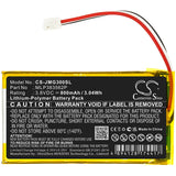Battery for JBL Go 3 MLP383562P 3.8V Li-Polymer 800mAh / 3.04Wh