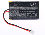 Battery for JVC SP-AD90-B OJCJ-034 3.7V Li-Polymer 1500mAh / 5.55Wh
