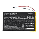 Battery for Kobo Aura HD  SP305590 3.7V Li-Polymer 1500mAh / 5.55Wh