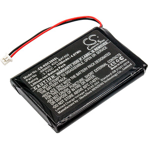 Battery for KOAMTAC KDC411 699800, KDC-BAT400, KDCSPB1200 3.7V Li-ion 1100mAh / 