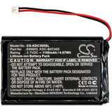 Battery for KOAMTAC KDC411 699800, KDC-BAT400, KDCSPB1200 3.7V Li-ion 1100mAh / 