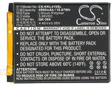 Battery for 360 1505-A02 QK-394 3.85V Li-Polymer 4900mAh / 18.87Wh
