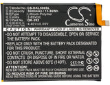 Battery for Qihoo 360 Q5 Plus 3.85V Li-Polymer 3600mAh / 13.86Wh