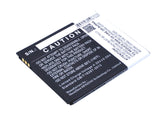 Battery for KAZAM Thunder 345 LTE TH345L, TH345L-XDFBK0002256 3.8V Li-ion 1800mA