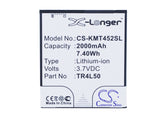 Battery for KAZAM Trooper 450L Dual SIM TR4L50, TR4L50-CBCMB10001885 3.7V Li-ion