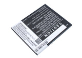 Battery for KAZAM Tornado2 5.0 KTT50, KTT50-GHABD002643 3.8V Li-Polymer 2000mAh 
