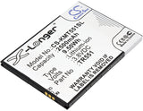 Battery for KAZAM Trooper 551 TR551, TR551-HSHCC0001418 3.8V Li-Polymer 2500mAh 