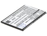 Battery for Smartfren Smartfren 3.8V Li-ion 2200mAh / 8.36Wh
