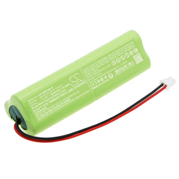 Battery for Kern DS KB-A01N, KP-N, PCB-B 7.2V Ni-MH 2000mAh / 14.40Wh