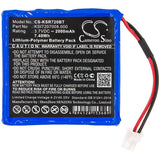 Battery for Ksenia Duo wireless repeater KSI7207008.000 3.7V Li-Polymer 2000mAh 