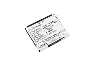 Battery for K-Touch A915 TYM760 3.7V Li-ion 850mAh / 3.15Wh