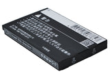 Battery for K-Touch E58 TYP923D0100 3.7V Li-ion 1350mAh / 4.99Wh