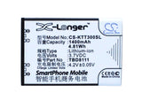 Battery for K-Touch D5800 TBD8111 3.7V Li-ion 1400mAh / 5.18Wh