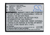 Battery for K-Touch T90 T90 3.7V Li-ion 1600mAh / 5.92Wh