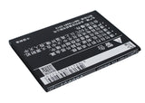 Battery for K-Touch T90 T90 3.7V Li-ion 1600mAh / 5.92Wh