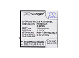 Battery for K-Touch U7 HSY-12110022323 3.7V Li-ion 1600mAh / 5.92Wh