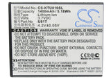 Battery for K-Touch U81T U81T 3.7V Li-ion 1400mAh / 5.18Wh