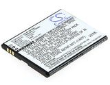 Battery for K-Touch U83t U83t 3.7V Li-ion 1500mAh / 5.55Wh