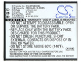 Battery for K-Touch U83t U83t 3.7V Li-ion 1500mAh / 5.55Wh