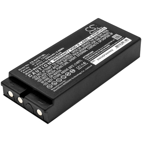 Battery for Iribarri iK4 BT27iK 4.8V Ni-MH 2000mAh / 9.60Wh
