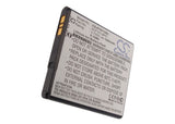 Battery for KYOCERA E6715 SCP-51LBPS 3.7V Li-ion 1650mAh / 6.11Wh