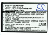 Battery for VIRGIN MOBILE C5133 3.7V Li-ion 1400mAh / 5.2Wh
