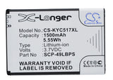 Battery for KYOCERA C5171 SCP-49LBPS 3.7V Li-ion 1500mAh / 5.55Wh