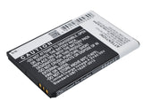 Battery for KYOCERA Rise C5155 SCP-49LBPS 3.7V Li-ion 1500mAh / 5.55Wh