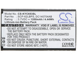 Battery for KYOCERA C6530N DC140704AB, SCP-62LBPS 3.7V Li-ion 1200mAh / 4.44Wh