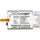 Battery for Kyocera E6820  5AAXBT099GEA, SCP-67LBPS 3.8V Li-ion 3100mAh / 11.78W