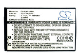 Battery for KYOCERA S3105 5AAXBT047GEA, SCP-44LBPS, TXBAT10188 3.7V Li-ion 700mA