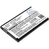 Battery for Kyocera S2720PP 5AXXBT41, 5AXXBT41*GEA, SCP-70LBPS 3.8V Li-ion 1200m