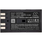 Battery for Keysight U5855A 5190-3540, UR-123 7.4V Li-ion 2600mAh / 19.24Wh