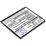 Battery for Kazuna KAZN20PP BP1736 3.8V Li-ion 1800mAh / 6.84Wh