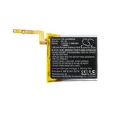 Battery for LG GizmoGadget BL-S5 3.8V Li-Polymer 490mAh / 1.86Wh
