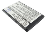 Battery for LG GD350 LGIP-330NA 3.7V Li-ion 650mAh / 2.41Wh