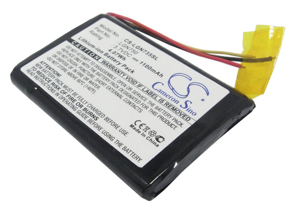 Battery for LG LN700 3.7V Li-ion 1100mAh